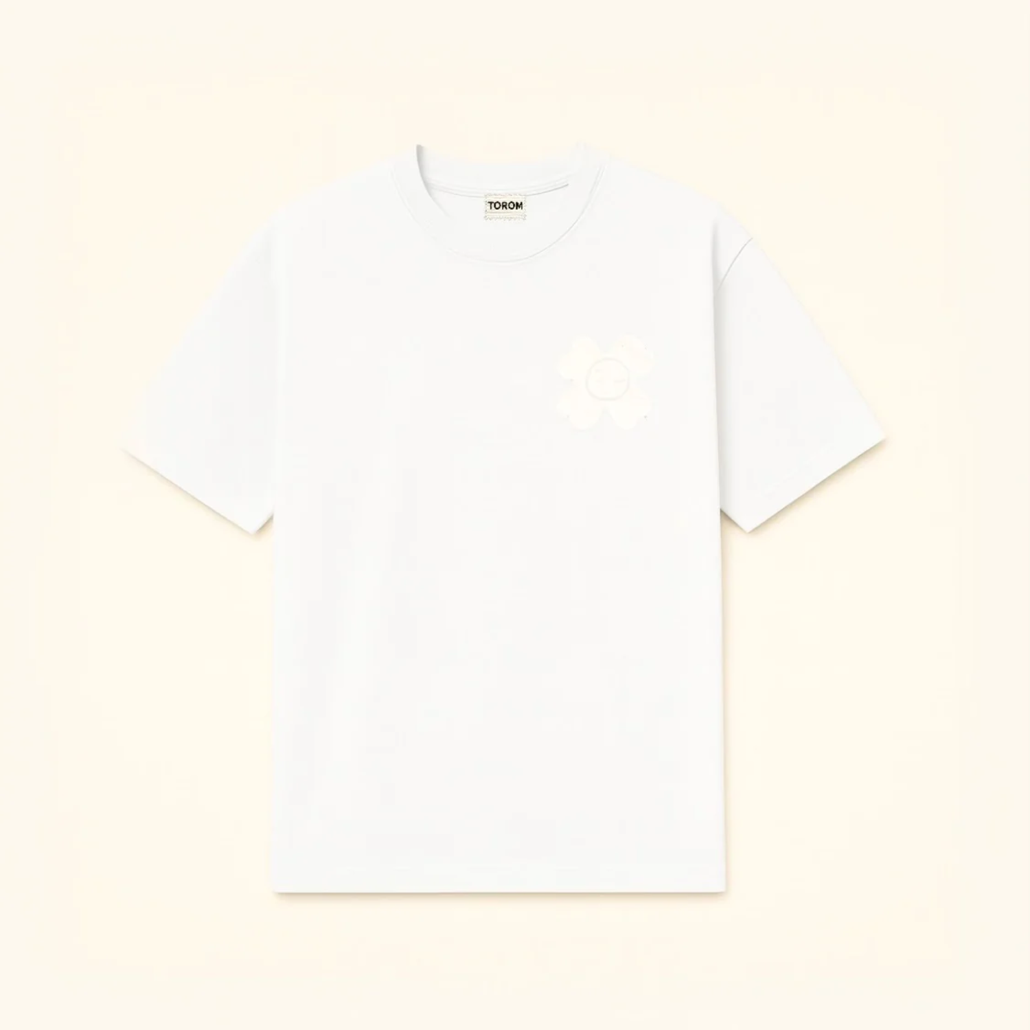 TOROM - Maglietta bianca neve