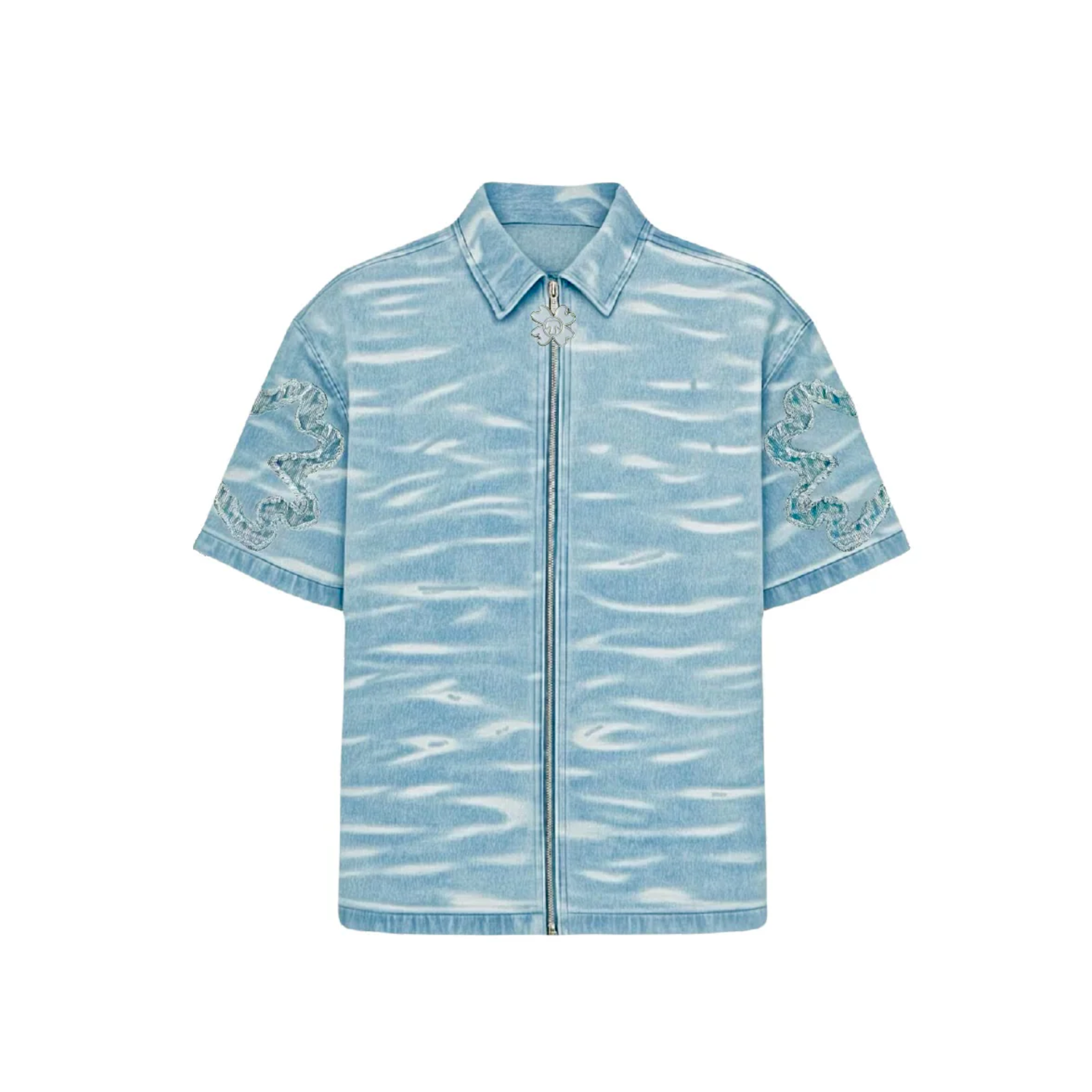 TOROM – Camicia di jeans azzurra