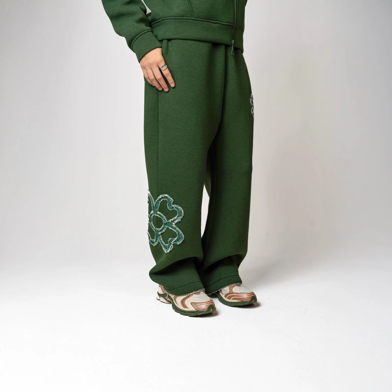 TOROM – Pantalone da Jogging verde abete